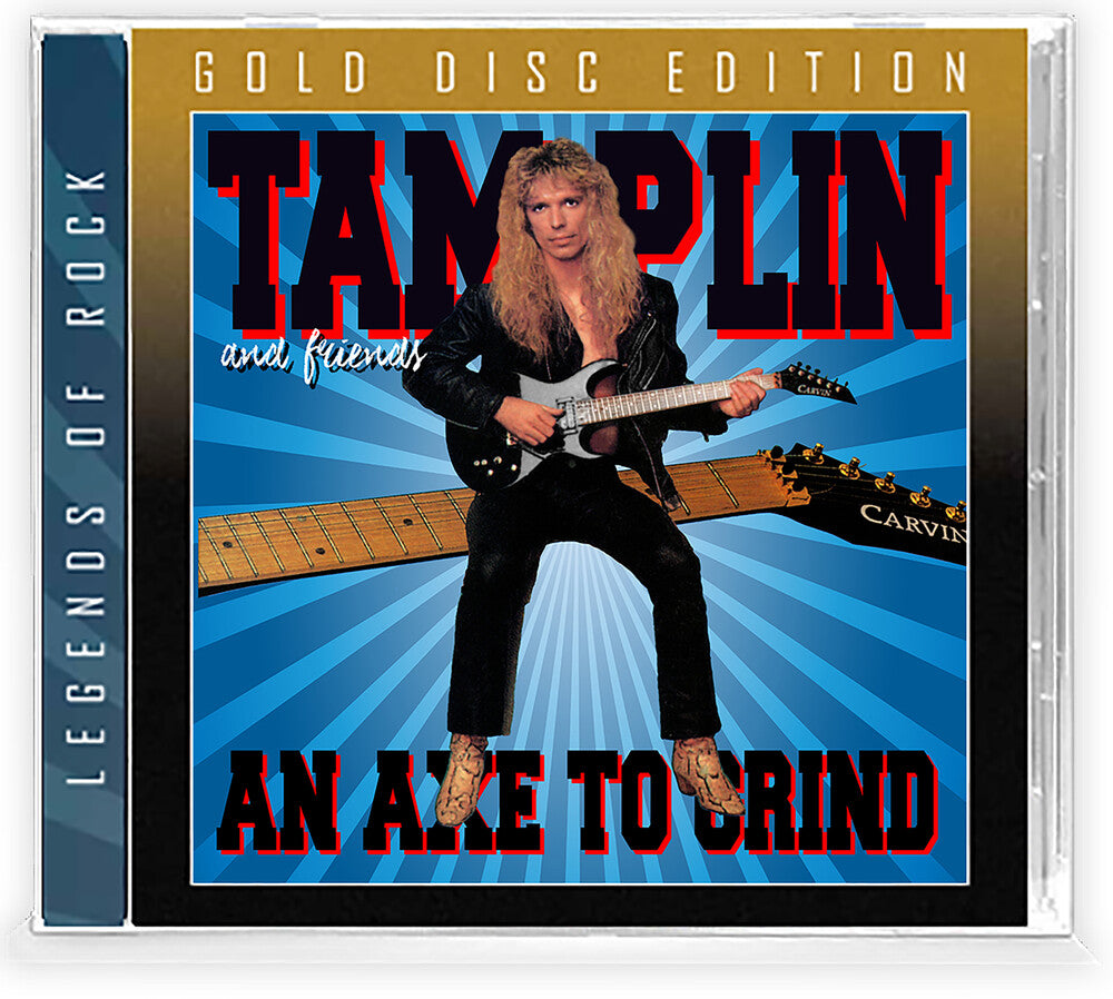 the album cover for Ken Tamplin - Axe To Grind - Gold Disc [Reissue]