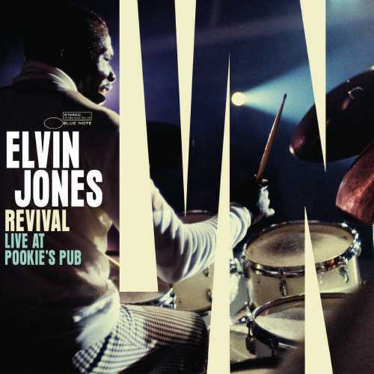 the album cover for Elvin Jones - Revival: Live At Pookie's Pub [2CD]