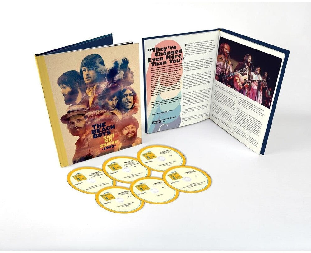 the album cover for The Beach Boys - Sail On Sailor [Super Deluxe 6CD]