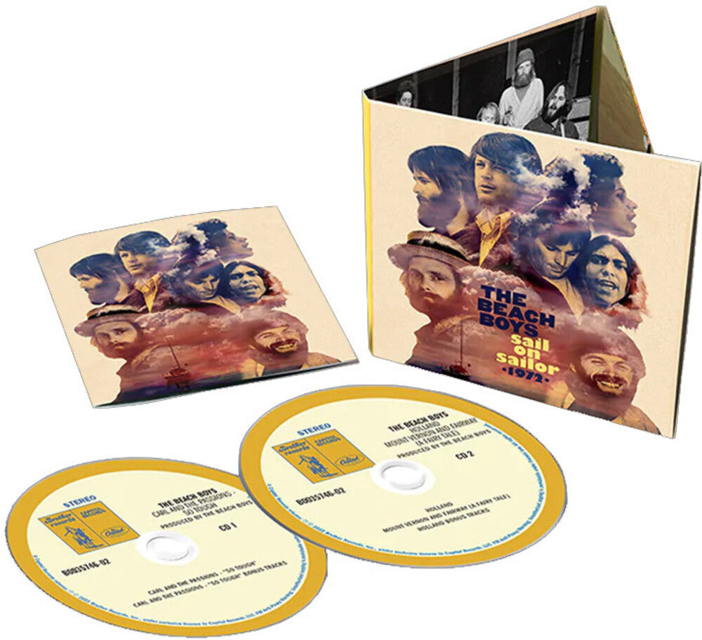 the album cover for The Beach Boys - Sail On Sailor [2CD]