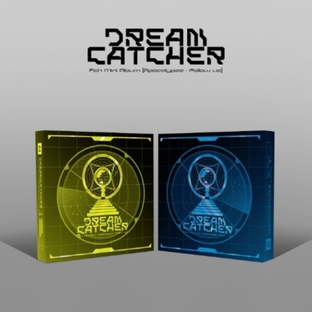the album cover for Dreamcatcher - Apocalypse : Follow Us - incl. Photo Book, Sticker, Photocard, Agent Card + Poster