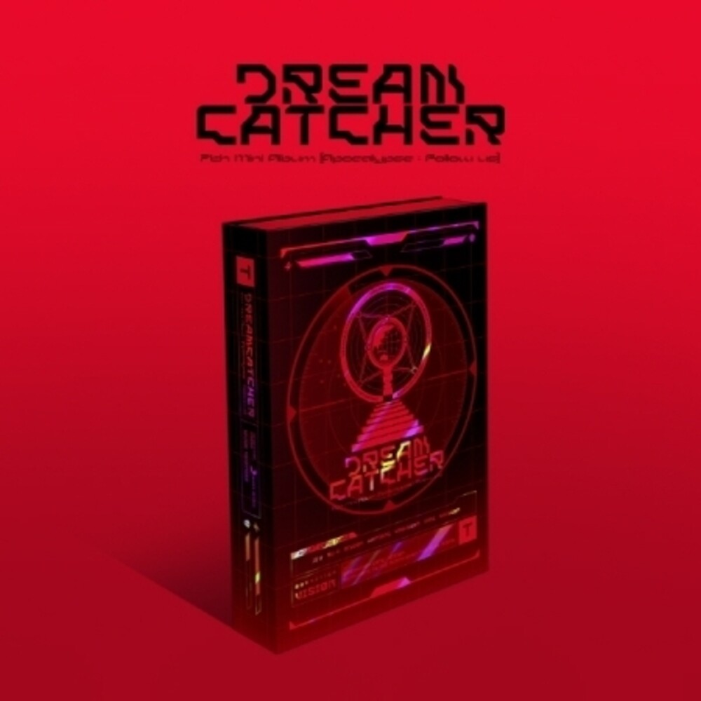 the album cover for Dreamcatcher - Apocalypse : Follow Us - Limited Edition - incl. Photo Book, Spin Card, Monochrome Postcard, Four-Cut Photo, Photocard, Agent Ca