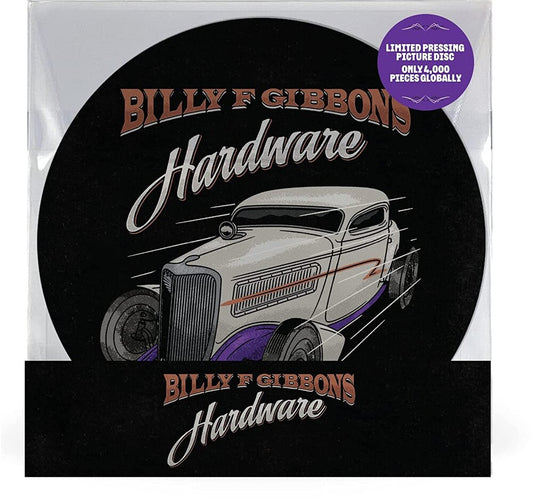 the album cover for Billy F Gibbons - Hardware [Picture Disc LP]