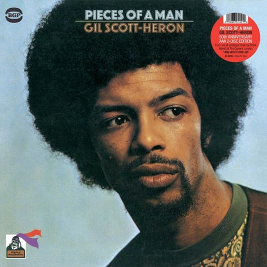 the album cover for Scott-Gil Heron - Pieces Of A Man: Aaa 2-Disc Edition (Uk)