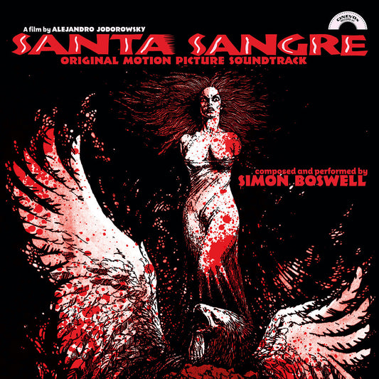 the album cover for Simon Boswell  (Colv) (Red) - Santa Sangre - O.S.T. - Red [Colored Vinyl] (Red)