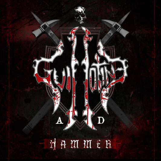 the album cover for Guillotine A.D. - BORN TO FALL