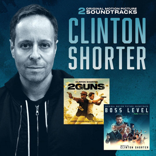 the album cover for Clinton Shorter - 2 Guns / Boss Level