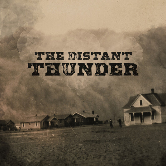 the album cover for Distant Thunder & Joe Cerisano - Distant Thunder