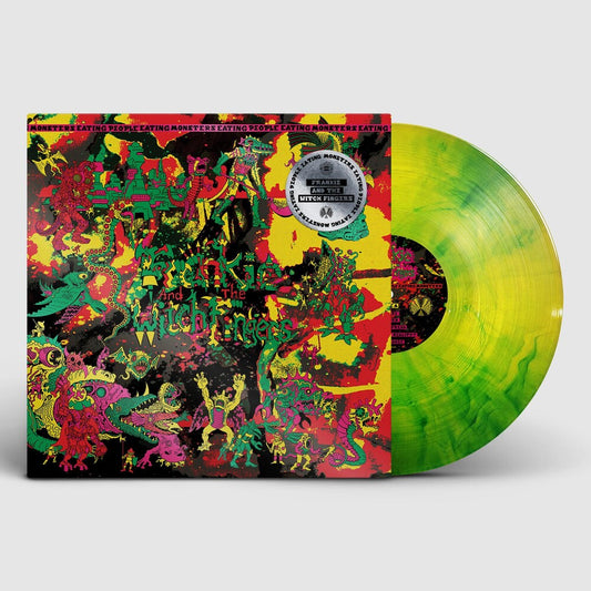 the album cover for Frankie & Witch Fingers - Monsters Eating People Eating Monsters [Colored Vinyl]