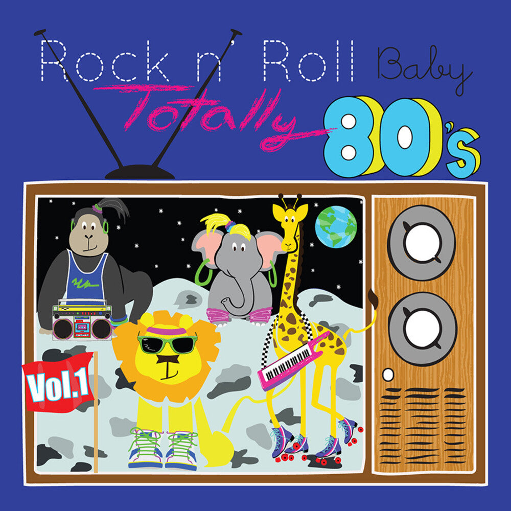 the album cover for Various Artists - Totally 80's Lullabies, Vol. 1 (Various Artist)