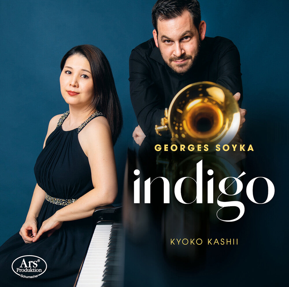 the album cover for Boucher / Hubeau / Ibert - Indigo