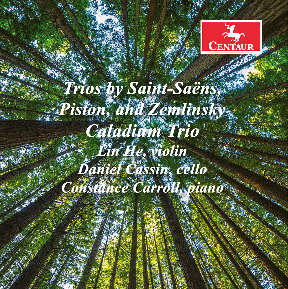 the album cover for Piston / Saens / Zemlinsky - Trios