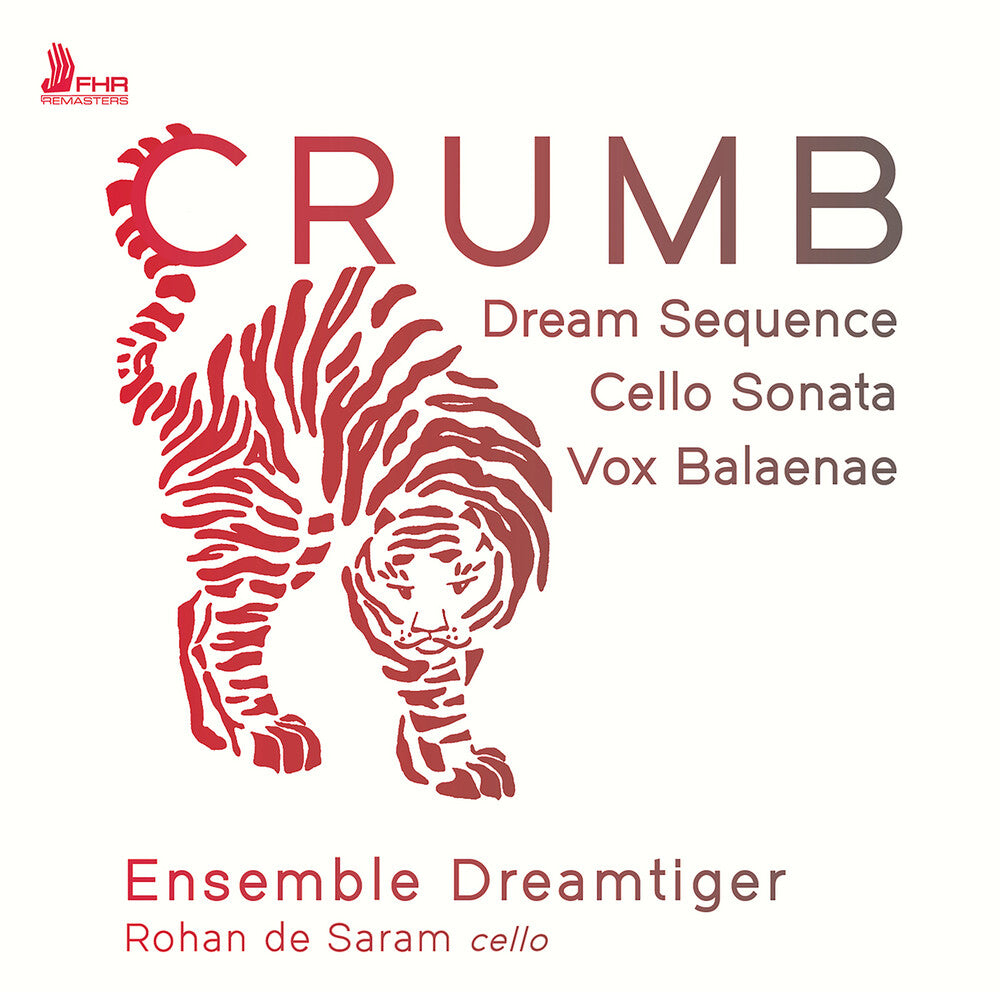 the album cover for Crumb / Ensemble Dreamtiger - Dream Sequence Cello Sonata Vox Balaenae