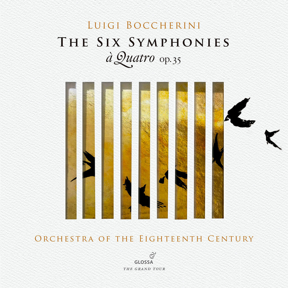 the album cover for Boccherini / Orch Of The 18th Century - Six Symphonies Op. 35