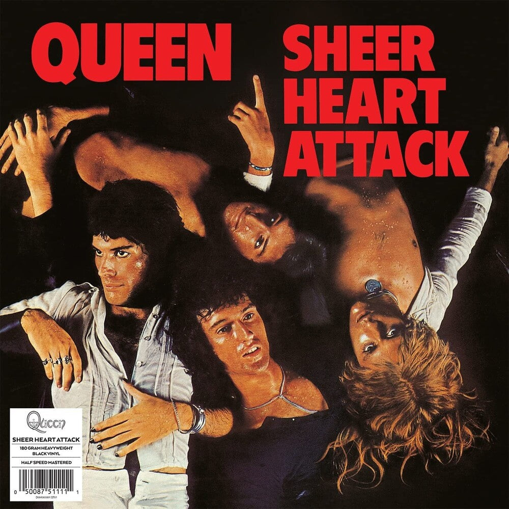 the album cover for Queen - Sheer Heart Attack [Half-Speed LP]