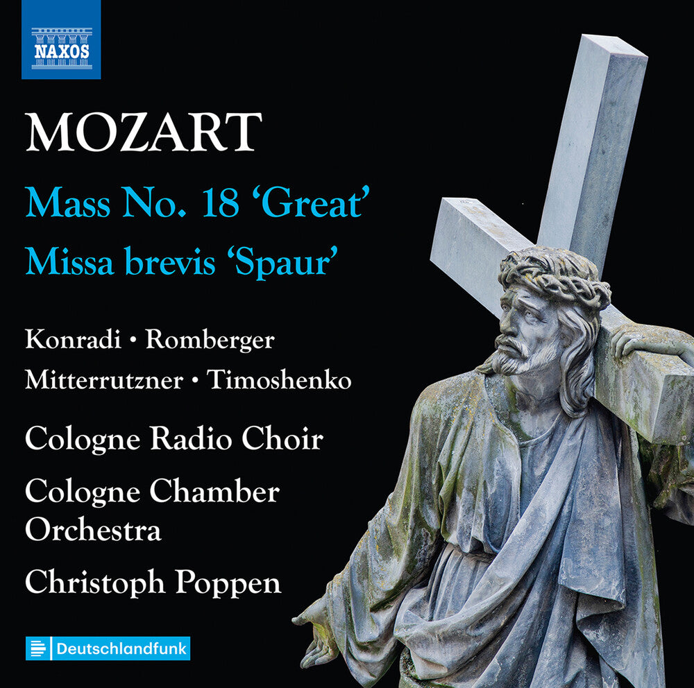 the album cover for Mozart / Konradi / Romberger / Mitterrutzner - Masses Vol 2 - Mass No 18