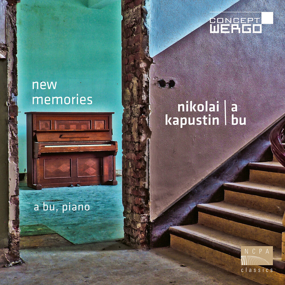 the album cover for Kapustin / Bu - New Memories