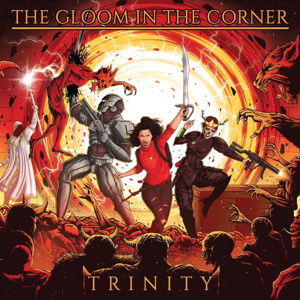 the album cover for Gloom in the Corner - Trinity