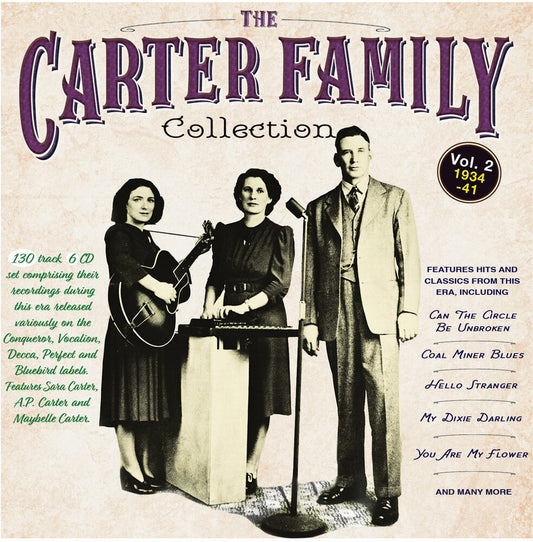 the album cover for Carter Family - Carter Family Collection Vol. 2 1935-41