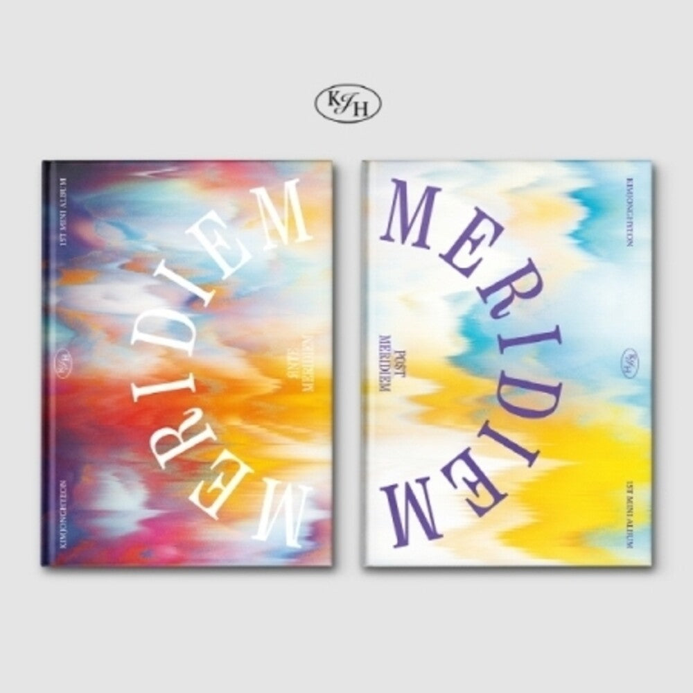 the album cover for Kim Jonghyeon - Meridiem - incl. 72pg Booklet, Postcard, Bookmark, Essential Tag, Sticker + 2 Photo Cards