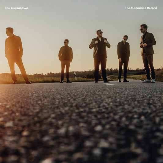 the album cover for Bluesanovas - Moonshine Record (10in)