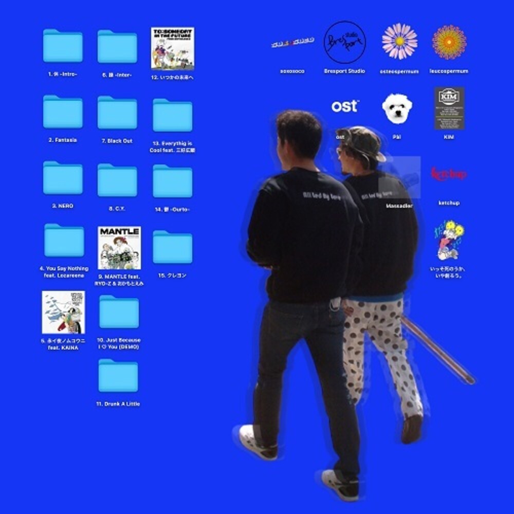 the album cover for Osteoleuco - Rather Create Than Drop Dead