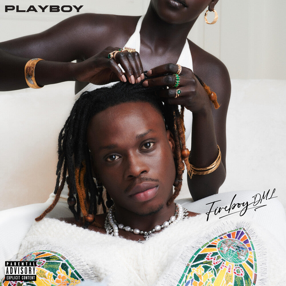 the album cover for Fireboy Dml - Playboy [Colored Vinyl] (Gate)
