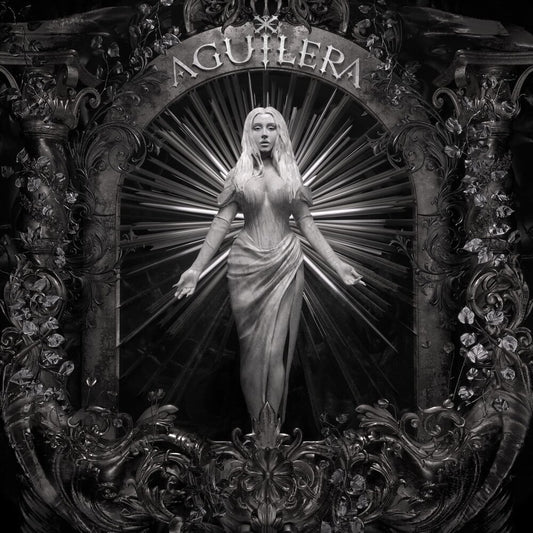 the album cover for Christina Aguilera - Aguilera