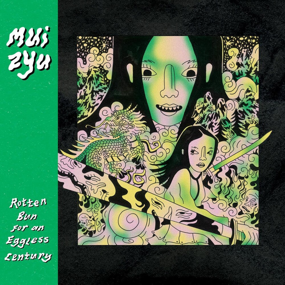 the album cover for Mui Zyu - Rotten Bun For An Eggless Century
