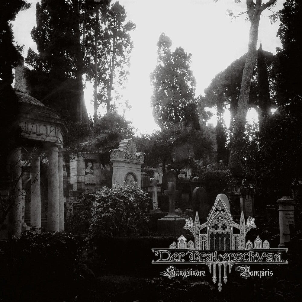 the album cover for Der Trauerschwan - SANGUINARE VAMPIRIS
