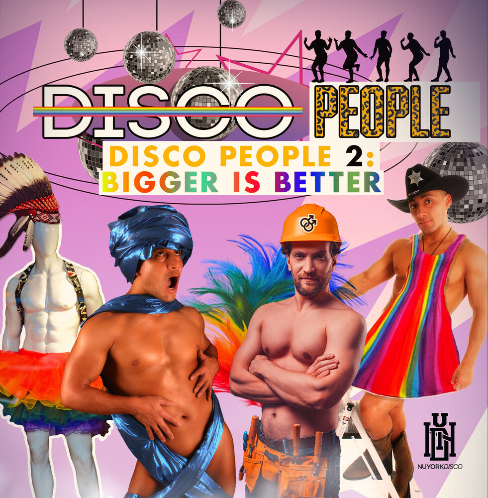 the album cover for Disco People - Disco People 2: Bigger Is Better (Mod)