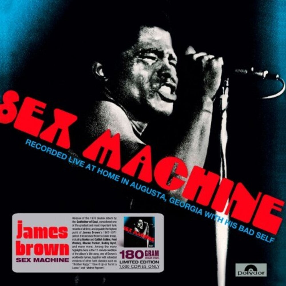 the album cover for James Brown - Sex Machine [180 Gram] (Spa)