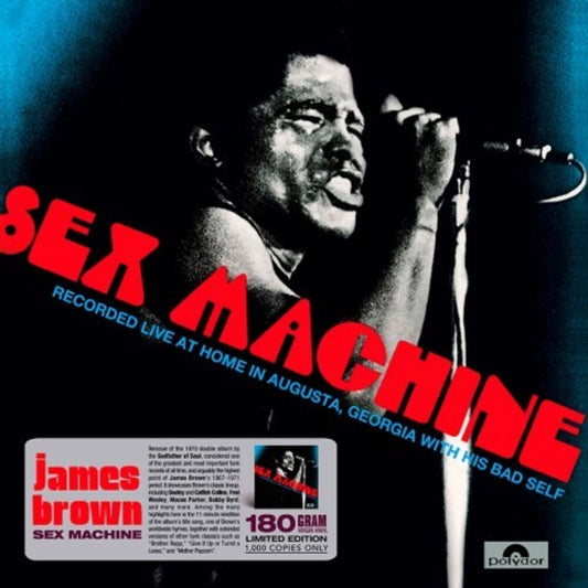the album cover for James Brown - Sex Machine [180 Gram] (Spa)