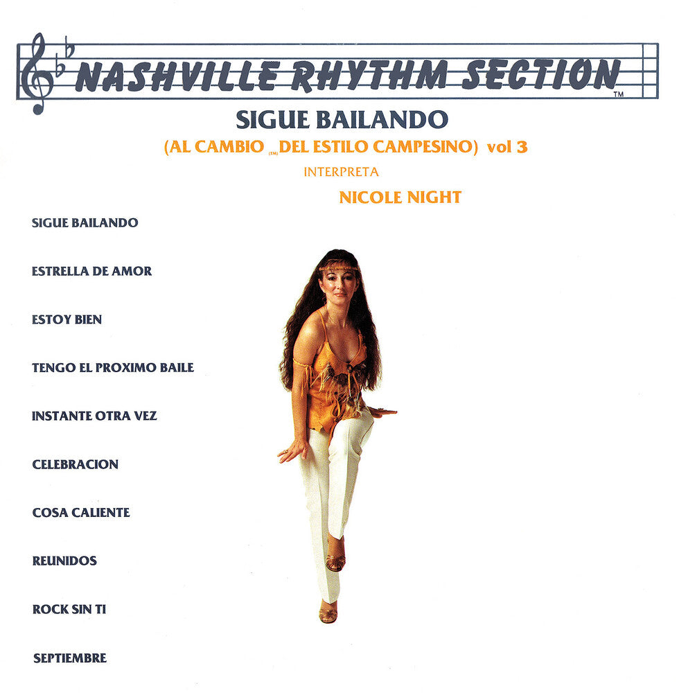 the album cover for Nashville Rhythm Section - Sigue Bailando (Al Cambio Del Estilo Campesino)