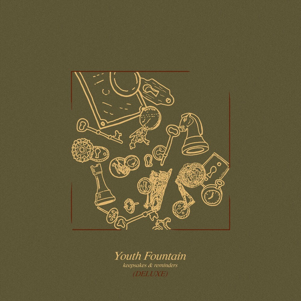 the album cover for Youth Fountain - Keepsakes & Reminders