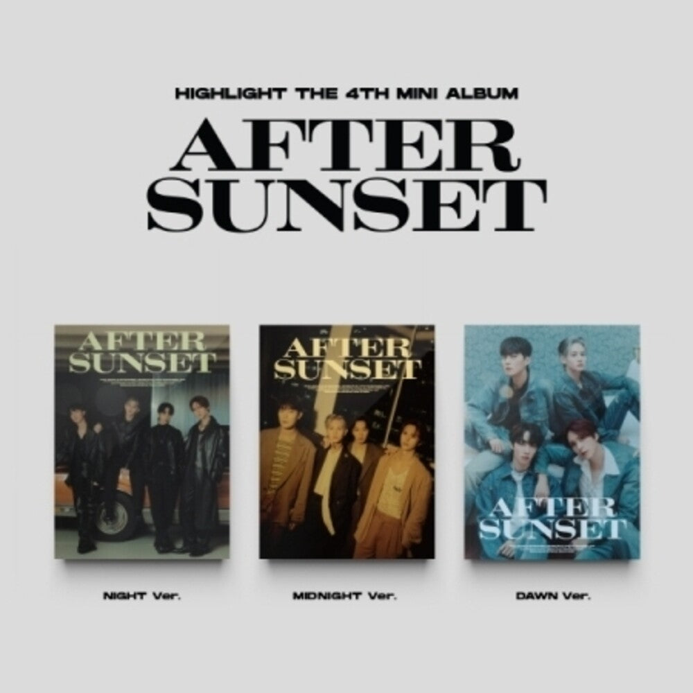 the album cover for Highlight - After Sunset (Post) (Stic) (Pcrd) (Phot) (Asia)