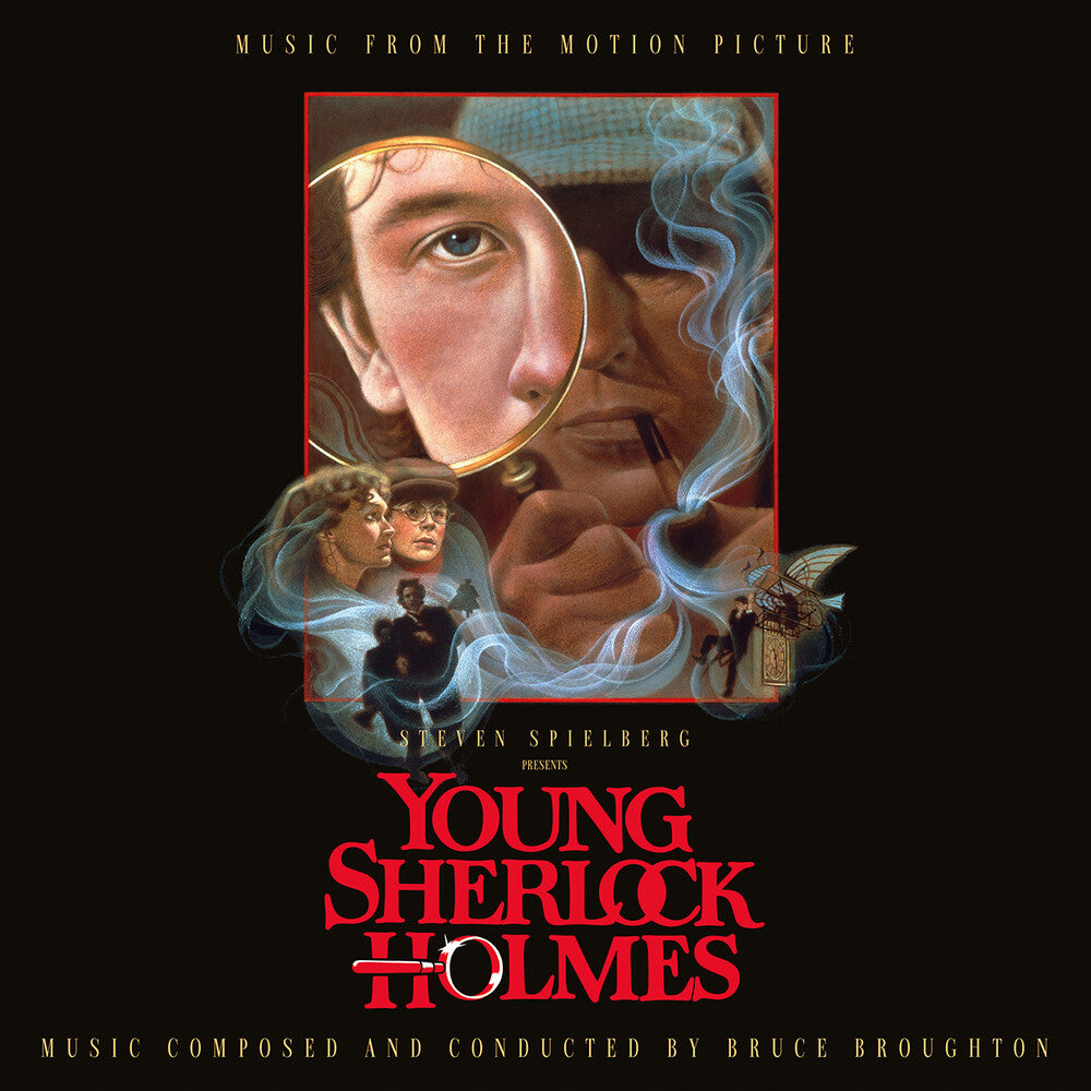 the album cover for Bruce Broughton  (Ltd) (Ogv) - Young Sherlock Holmes / O.S.T. [Limited Edition] [180 Gram]