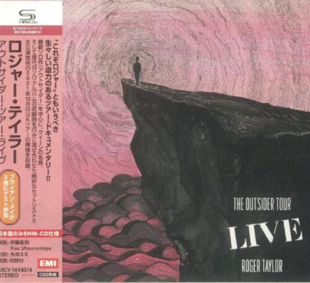 the album cover for Roger Taylor - Outsider Tour Live (Shm) (Jpn)