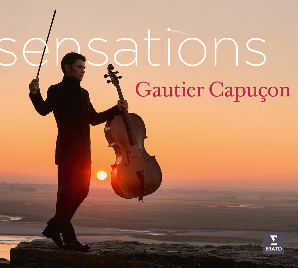 the album cover for Gautier Capucon - Sensations [Digipak]