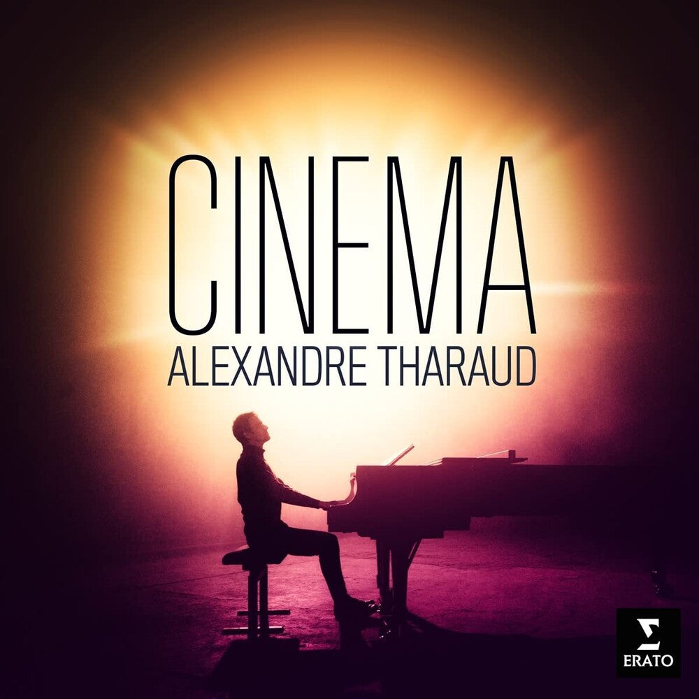 the album cover for Alexandre Tharaud - Cinema [Digipak]