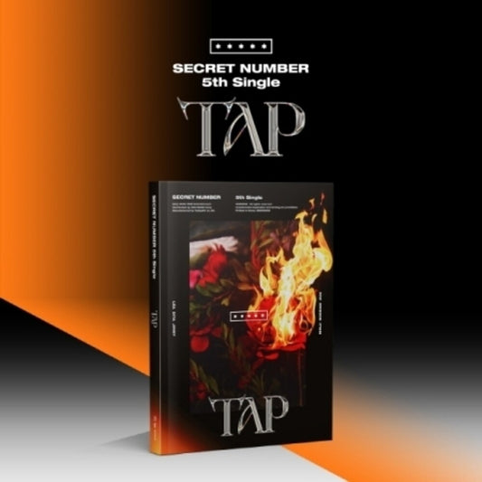 the album cover for Secret Number - Tap (Post) (Stic) (Phob) (Phot) (Asia)