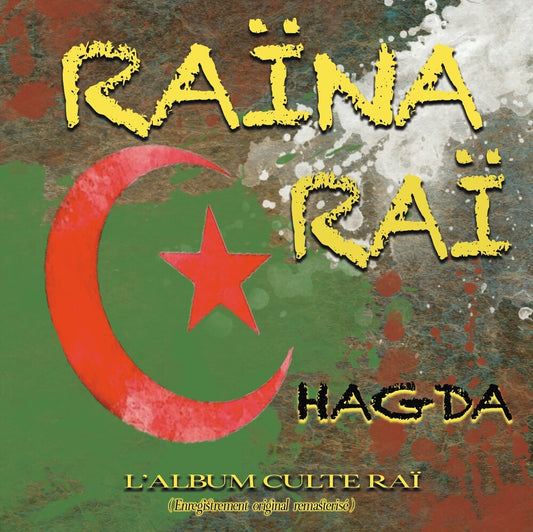 the album cover for Hagda - Raina Rai