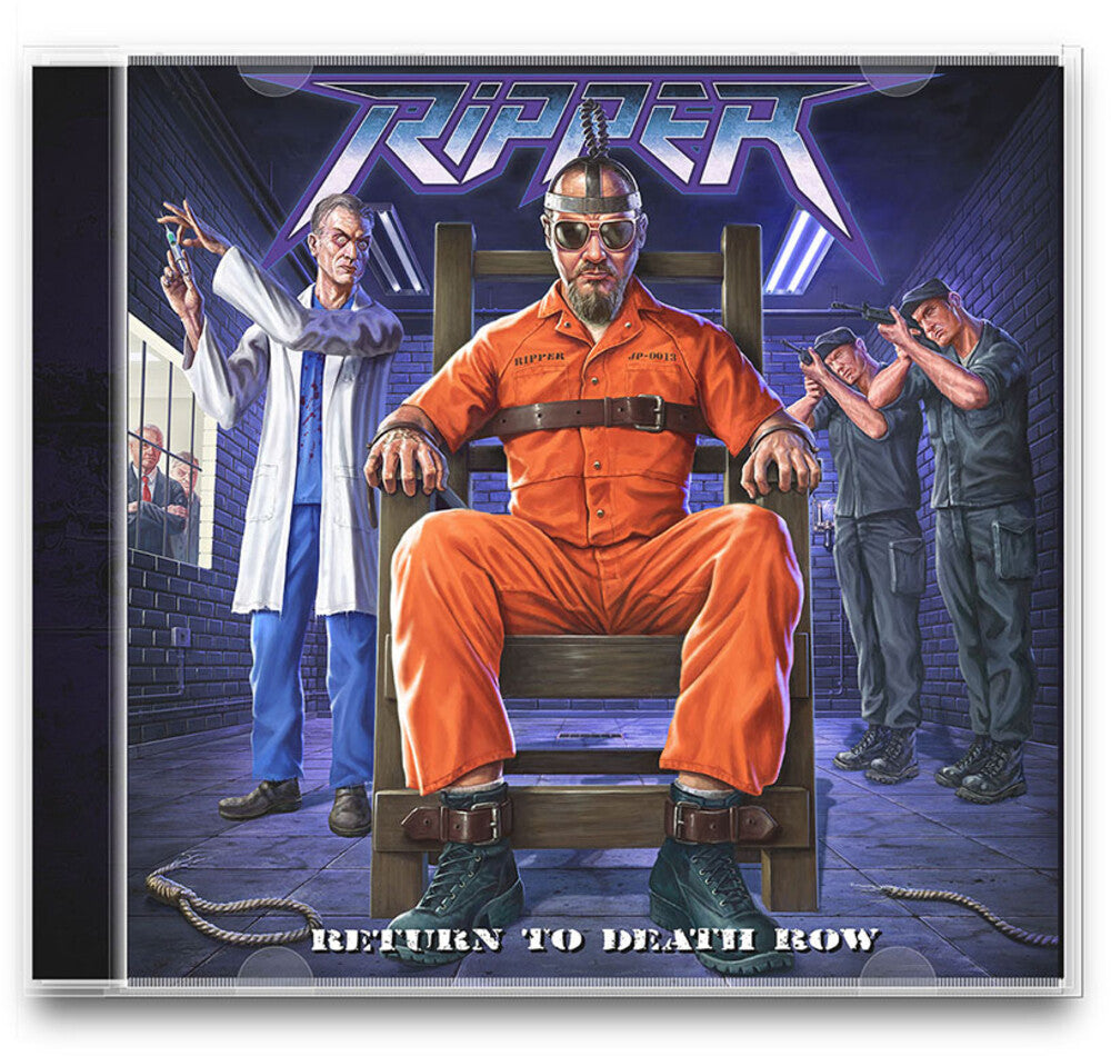 the album cover for Ripper - Return To Death Row