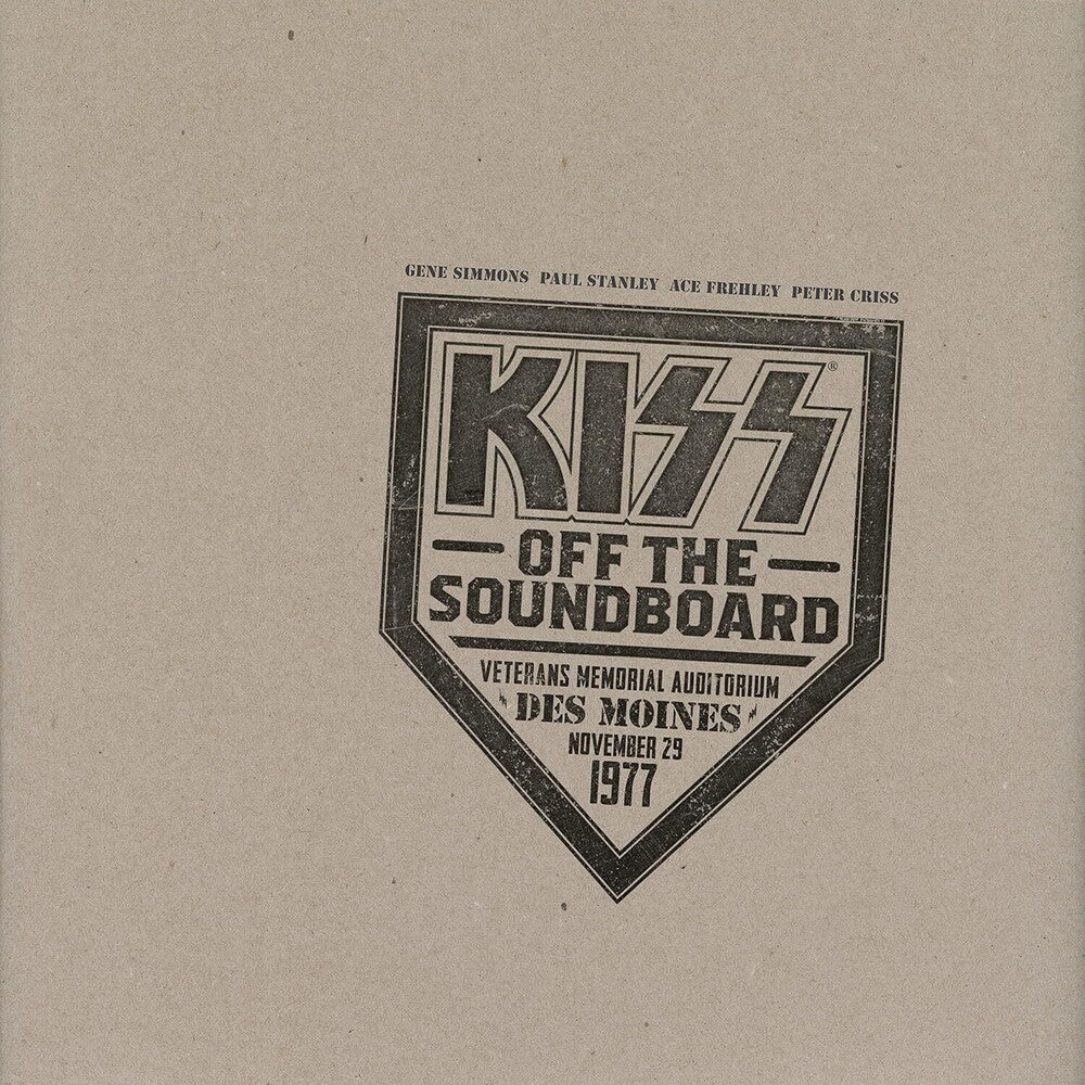the album cover for KISS - Off The Soundboard: Live