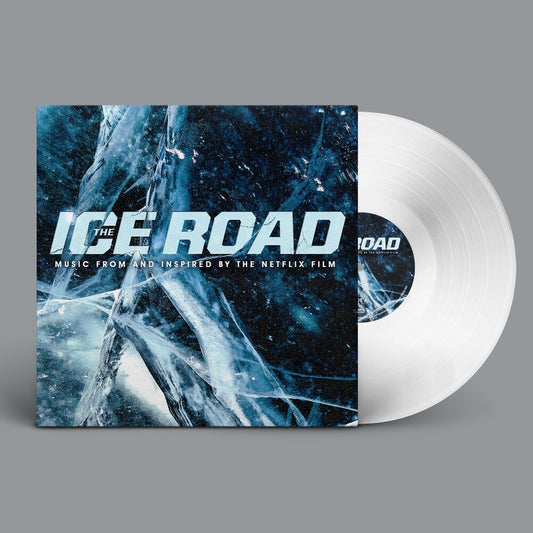 the album cover for Various Artists - The Ice Road [White LP]