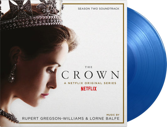 the album cover for Gregson-Rupert Williams  / Balfe,Lorne (Blue) (Ltd) - Crown: Season 2 (Blue) [Colored Vinyl] [Limited Edition] [180 Gram]