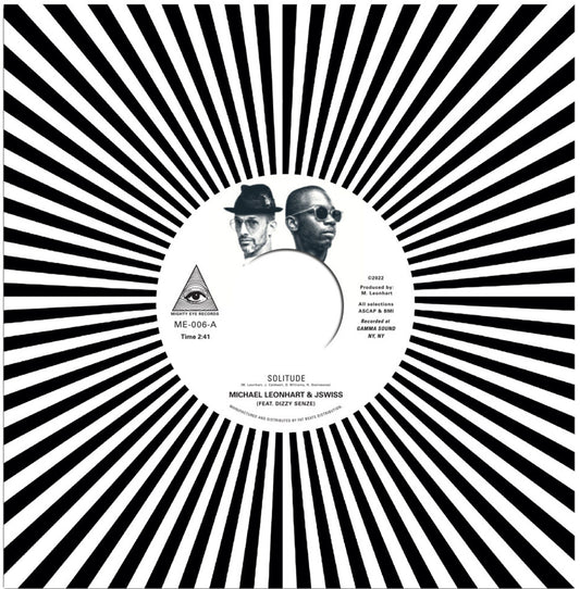 the album cover for Michael Leonhart  / Jswiss - Solitude