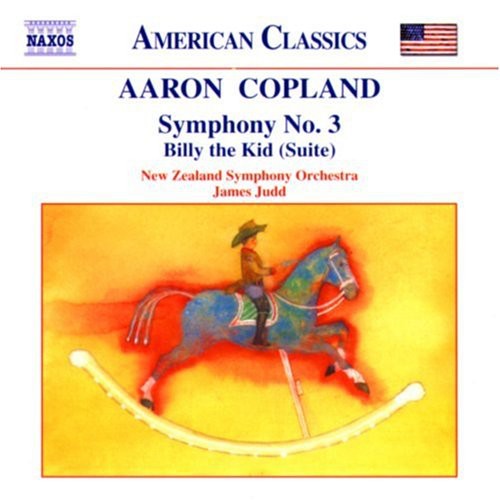 the album cover for James Judd - Symphony 3 / Billy the Kid Suite