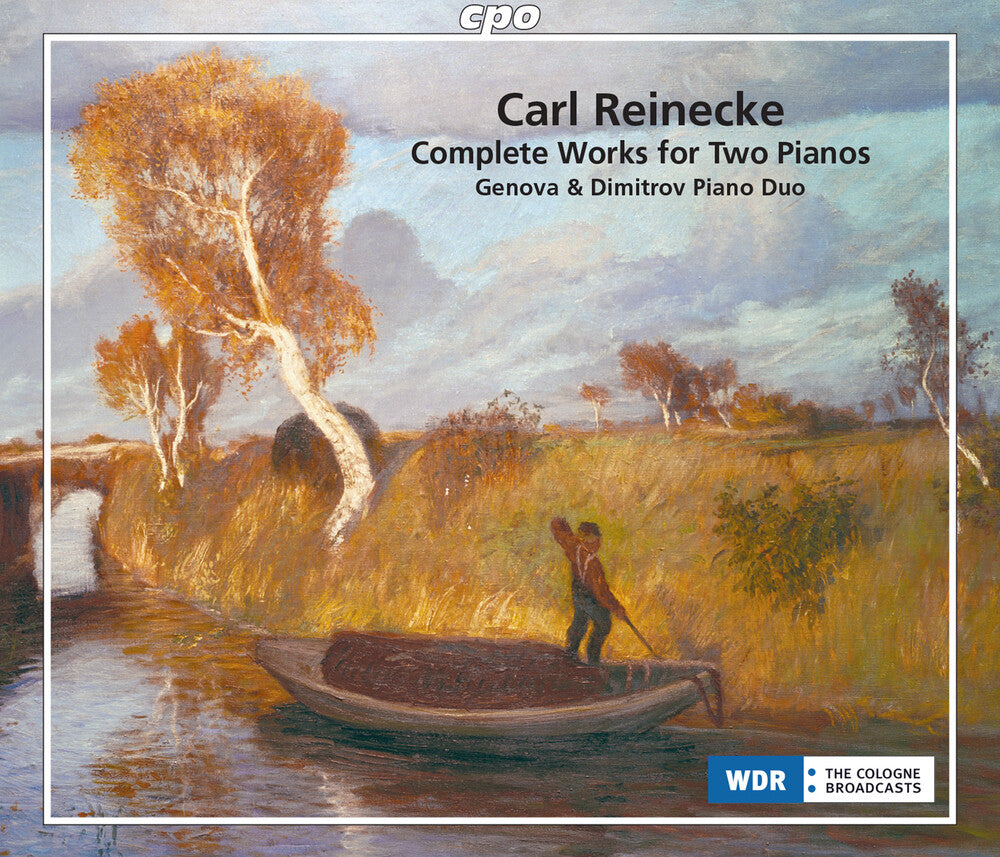 the album cover for Reinecke / Genova & Dimitrov Piano Duo - Complete Works For Two Pianos