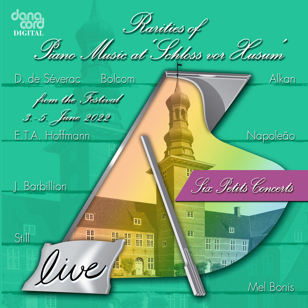 the album cover for Alkan / Girod / Hammond - Rarieties Of Piano Music